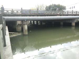 渤海油田码头引桥的撞击损伤检测